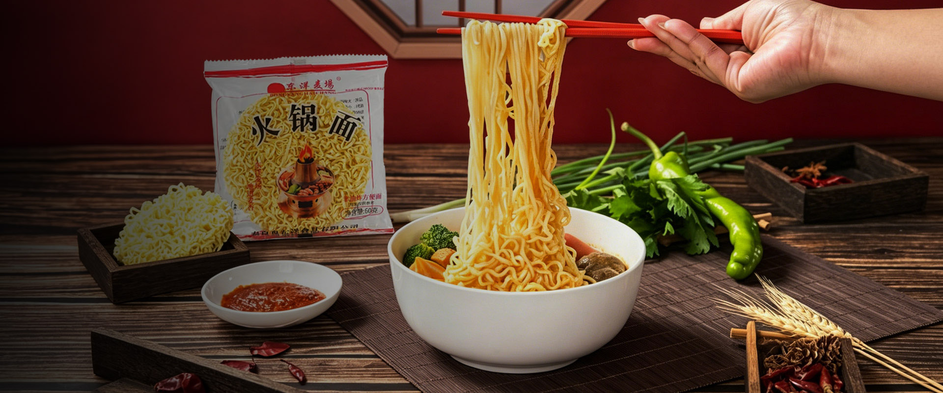 Çin Instant Hot Pot Noodle Factory