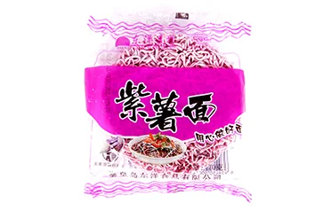 Purple sweet potato instant noodle block